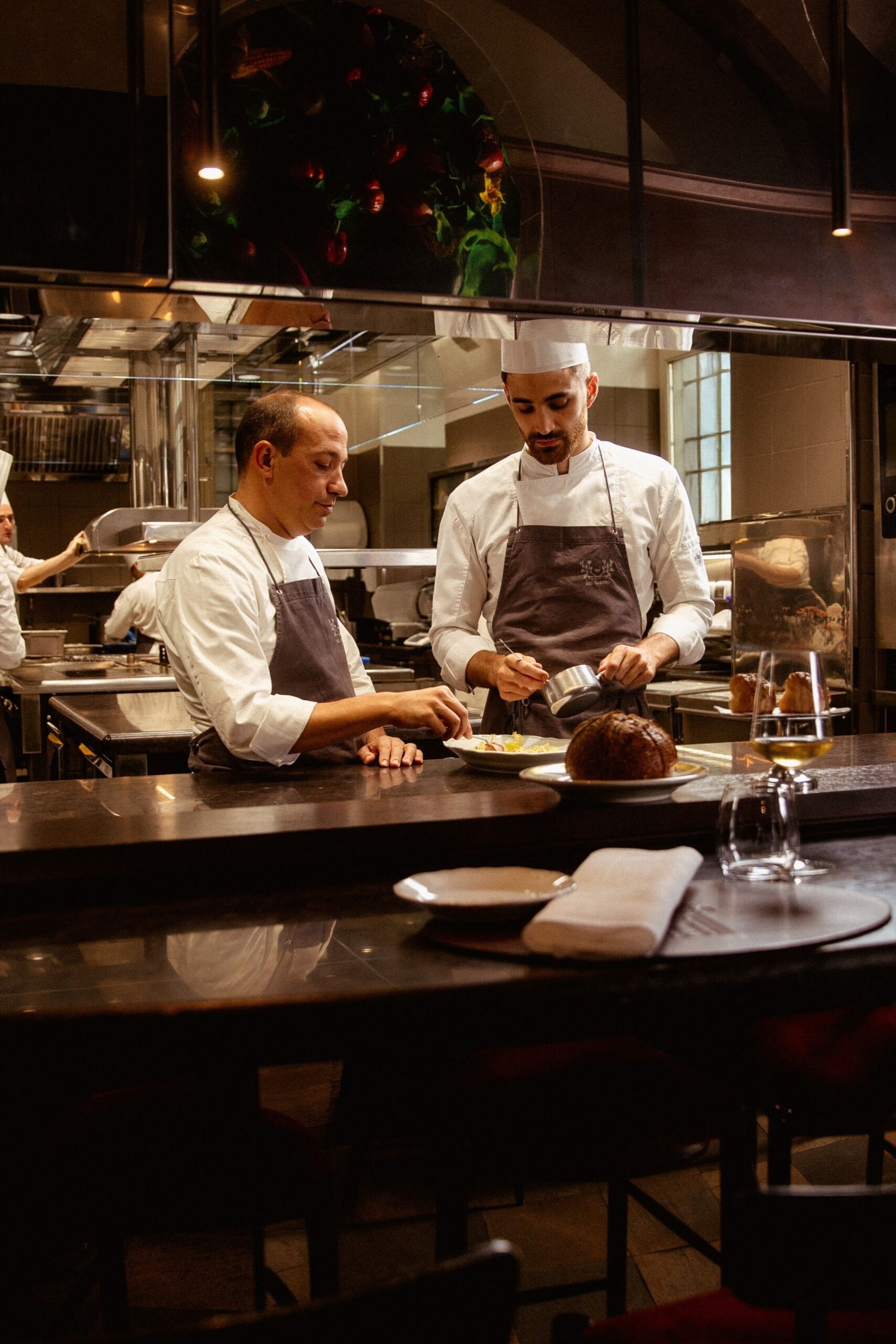 Immagine Tavolo dello Chef con selezione vini